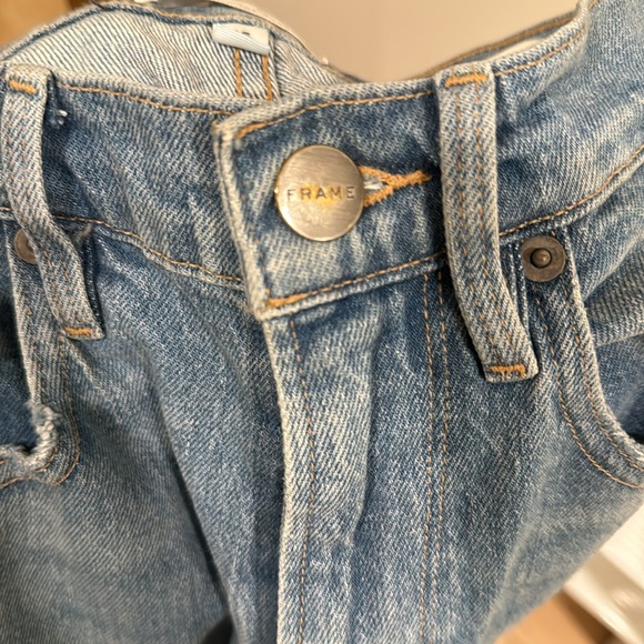 FRAME DENIM Le Vintage Bermuda Shorts 26 - Picture 5 of 11